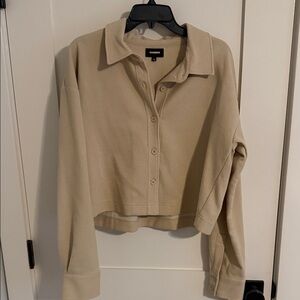 LIKE NEW MONROW CROPPED BLOUSE